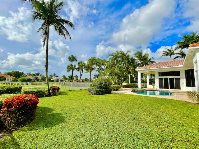 1186 Breakers W Blvd, West Palm Beach, FL 33411 - view of yard