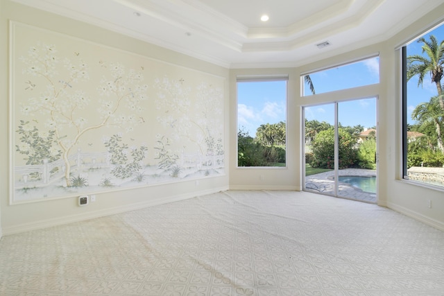 1186 Breakers W Blvd, West Palm Beach, FL 33411 - view of unfurnished sunroom