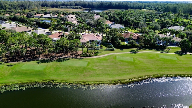 1186 Breakers W Blvd, West Palm Beach, FL 33411 - aerial view of residential area with a golf course and a large body of water