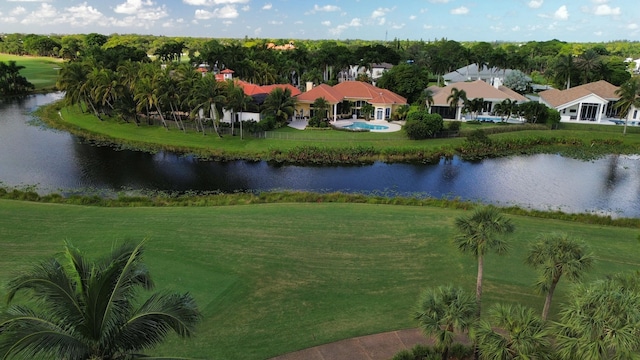 1186 Breakers W Blvd, West Palm Beach, FL 33411 - water view with nearby suburban area