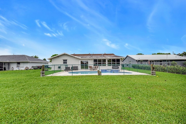 298 Las Palmas St, Royal Palm Beach, FL 33411 - back of house with a patio