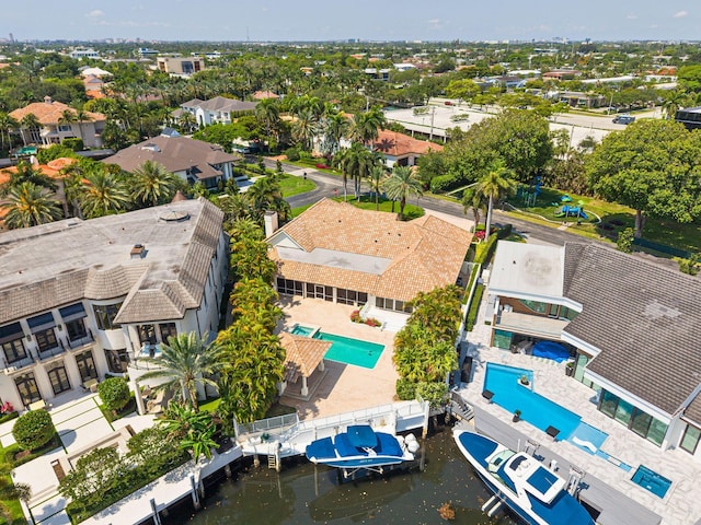 4700 Sanctuary Ln, Boca Raton, FL 33431 - aerial view of residential area with a pool