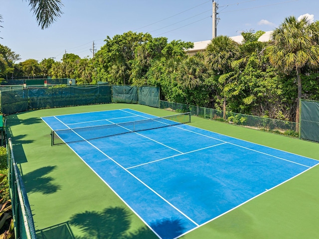 4700 Sanctuary Ln, Boca Raton, FL 33431 - view of tennis court featuring community basketball court