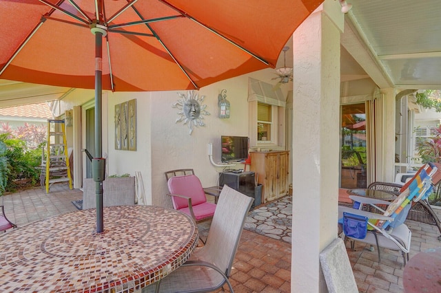 7158 Foxworth Ct, Boynton Beach, FL 33437 - view of patio