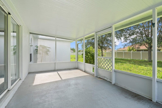 1552 SW Neponset Rd, Port Saint Lucie, FL 34953 - unfurnished sunroom with healthy amount of natural light