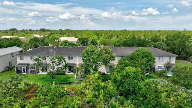 5285 SE Jennings Ln, Stuart, FL 34997 - view from above of property with a forest