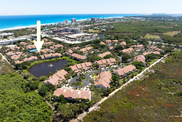 508 Sea Oats Dr Unit A-1, Juno Beach, FL 33408 - aerial view of a large body of water