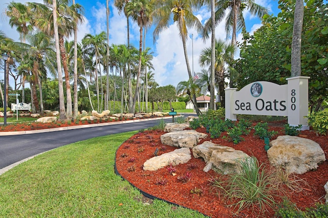 508 Sea Oats Dr Unit A-1, Juno Beach, FL 33408 - view of community sign
