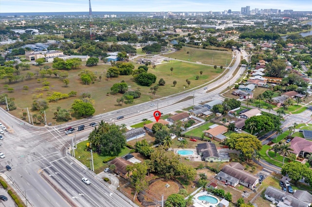 4501 N Australian Ave, West Palm Beach, FL 33407 - aerial view of property's location with nearby urban area