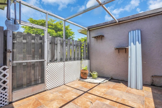 14775 Wildflower Ln, Delray Beach, FL 33446 - view of unfurnished sunroom