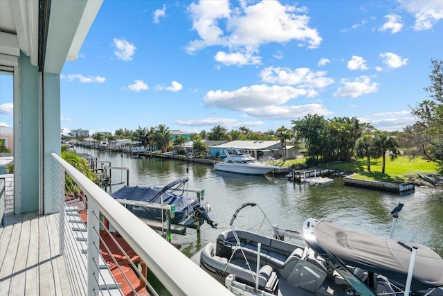 10851 S Ocean Dr Unit 84, Jensen Beach, FL 34957 - dock area with a water view and boat lift
