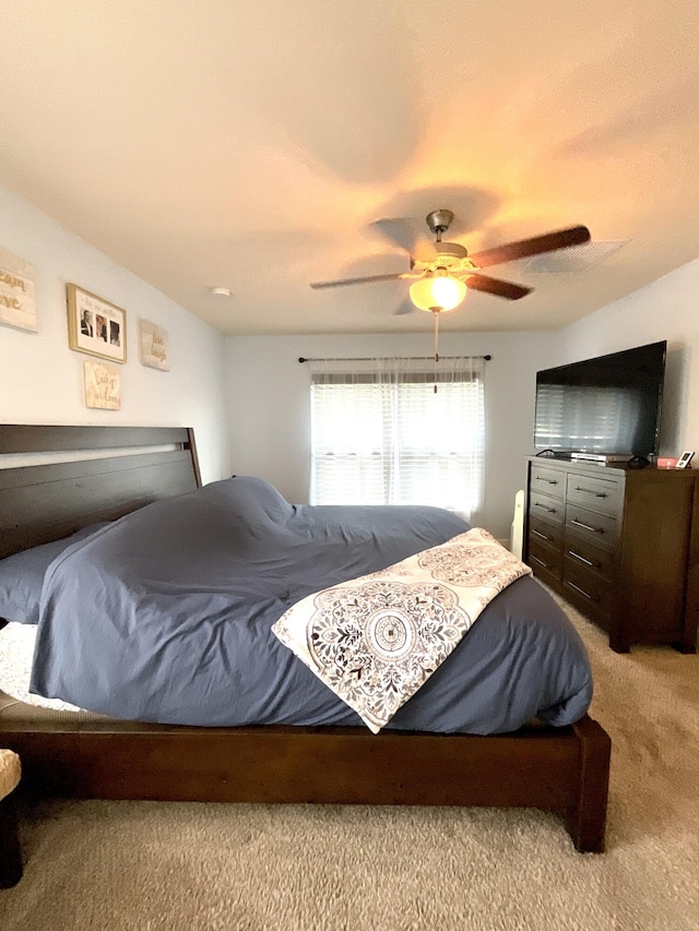 1206 SW Bargello Ave SW, Port Saint Lucie, FL 34953 - carpeted bedroom with ceiling fan