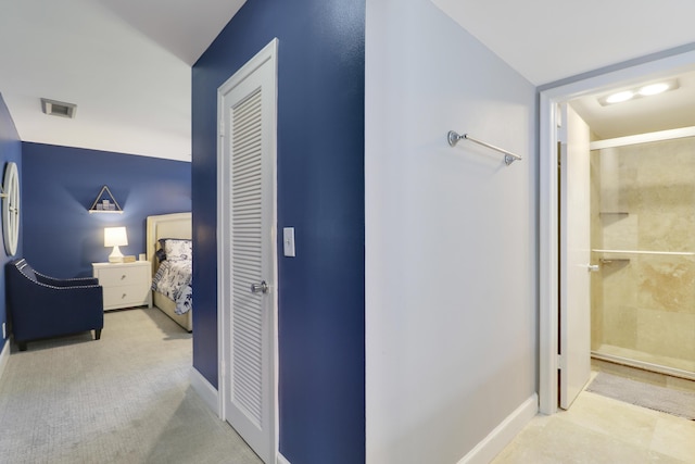 1700 Presidential Way Unit 201, West Palm Beach, FL 33401 - hall featuring baseboards