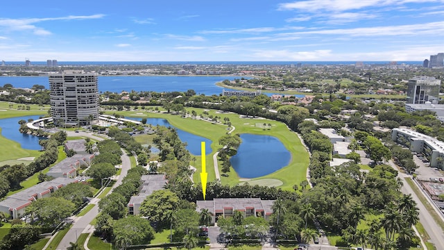 1700 Presidential Way Unit 201, West Palm Beach, FL 33401 - view of urban area featuring a large body of water and a golf club