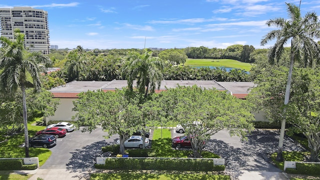1700 Presidential Way Unit 201, West Palm Beach, FL 33401 - aerial view of property's location featuring a golf course and a nearby body of water