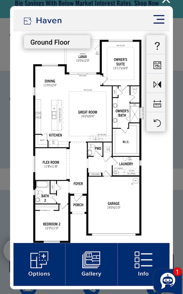 9817 SW Isabelline Dr, Port Saint Lucie, FL 34987 - home floor plan