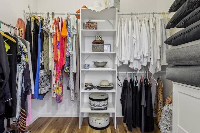 13853 Palm Grove Pl, West Palm Beach, FL 33418 - spacious closet with wood finished floors