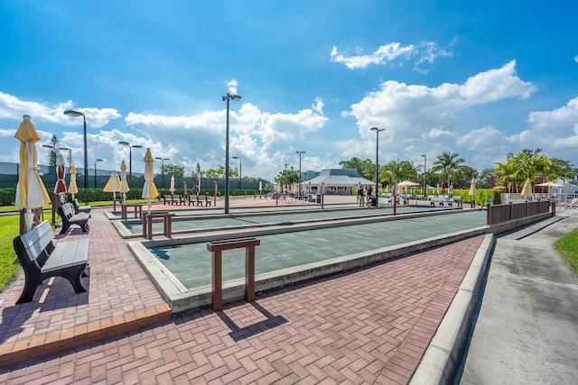 4051 Guildford C Unit 4051, Boca Raton, FL 33434 - view of home's community with a bocce ball area
