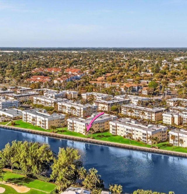 3 Colonial Club Dr Unit 104, Boynton Beach, FL 33435 - drone / aerial view of a large body of water