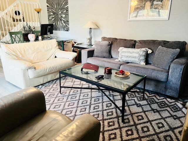 1714 17th Ct, Jupiter, FL 33477 - living room with stairway