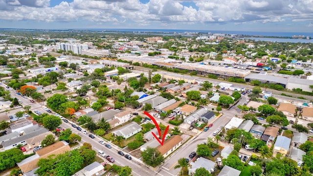 332 S E St, Lake Worth Beach, FL 33460 - aerial view of a nearby body of water