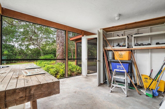 4744 Dolphin Dr, Lake Worth, FL 33463 - view of unfurnished sunroom