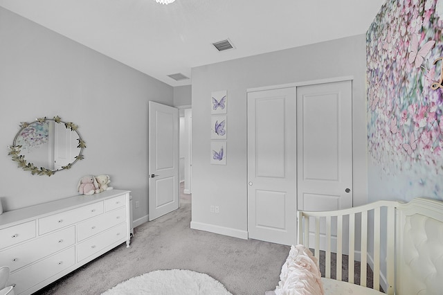 5452 Macoon Way, Westlake, FL 33470 - bedroom with light colored carpet, baseboards, and a closet
