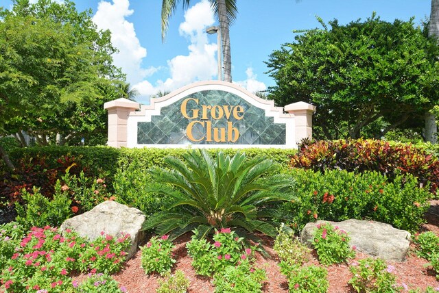 9640 Cherry Blossom Ct, Boynton Beach, FL 33437 - view of community sign