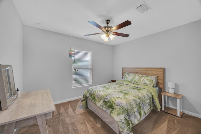 191 SW Glenwood Dr, Port Saint Lucie, FL 34984 - carpeted bedroom with baseboards and ceiling fan