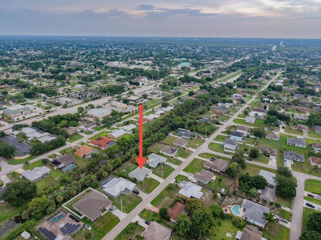 191 SW Glenwood Dr, Port Saint Lucie, FL 34984 - aerial view of property's location with nearby suburban area