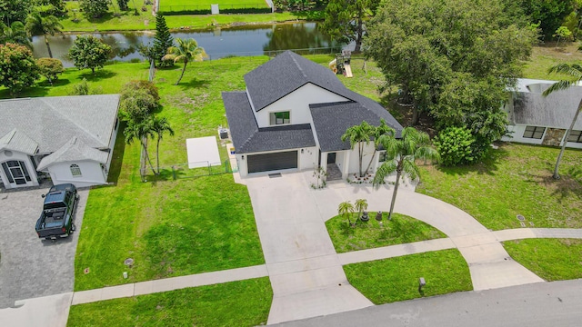 102 Granada St, Royal Palm Beach, FL 33411 - aerial view of property and surrounding area with a large body of water