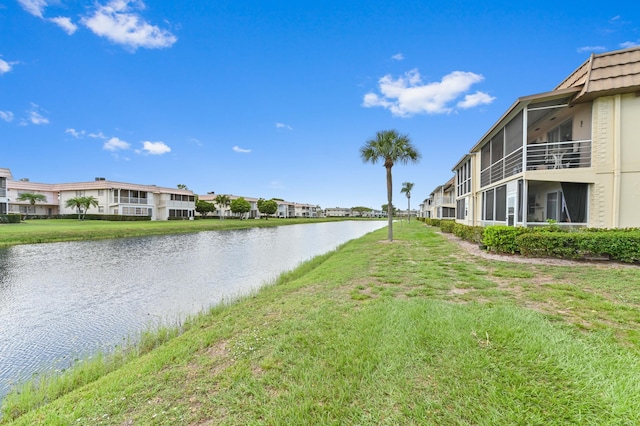 271 Saxony Unit F, Delray Beach, FL 33446 - water view with nearby suburban area