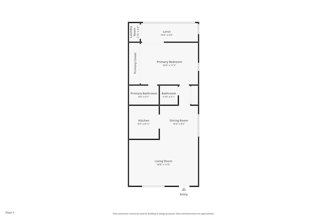 271 Saxony Unit F, Delray Beach, FL 33446 - floor plan / room layout