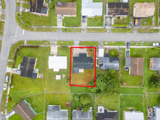 1528 Singletary Ave, Pahokee, FL 33476 - aerial view of property's location featuring property parcel outlined