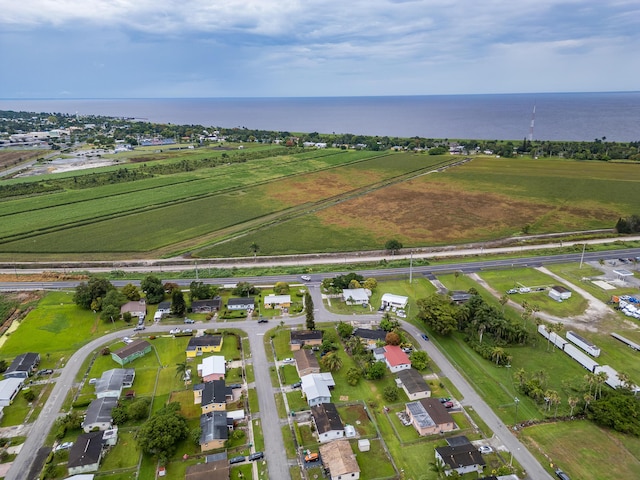 1528 Singletary Ave, Pahokee, FL 33476 - aerial view of property and surrounding area featuring a nearby body of water