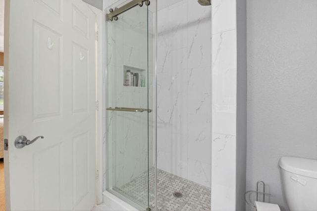 6736 Old Farm Trl, Boynton Beach, FL 33437 - ensuite bathroom with toilet and a marble finish shower