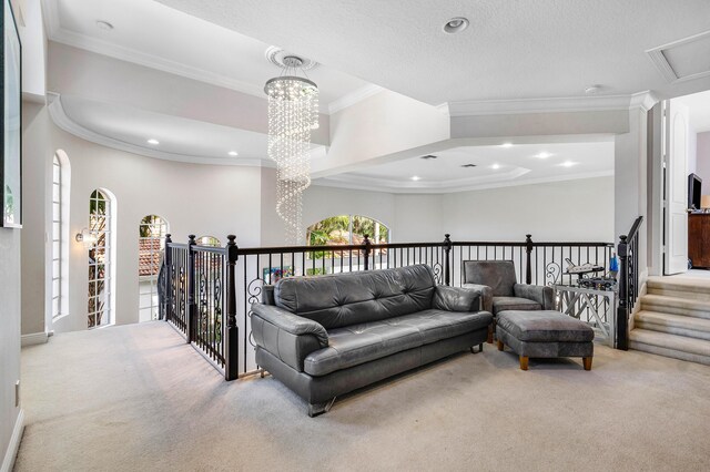 16414 Braeburn Ridge Trl, Delray Beach, FL 33446 - carpeted bedroom with baseboards, ceiling fan, and an office area