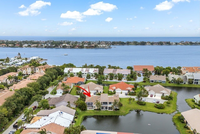 137 N Lakeshore Dr, Hypoluxo, FL 33462 - aerial perspective of suburban area featuring a large body of water