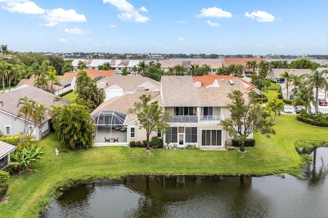 137 N Lakeshore Dr, Hypoluxo, FL 33462 - aerial view of residential area with a large body of water