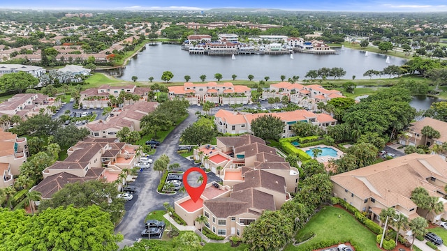 6670 Villa Sonrisa Dr Unit 224, Boca Raton, FL 33433 - aerial view of residential area with a nearby body of water