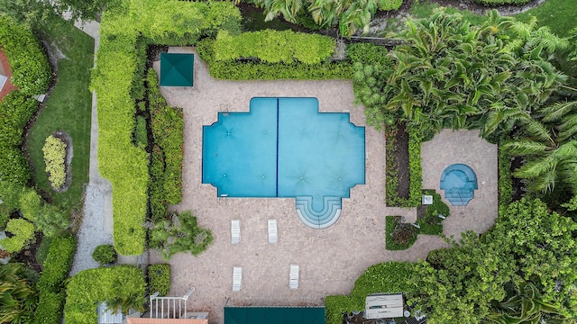 6670 Villa Sonrisa Dr Unit 224, Boca Raton, FL 33433 - aerial view of a pool