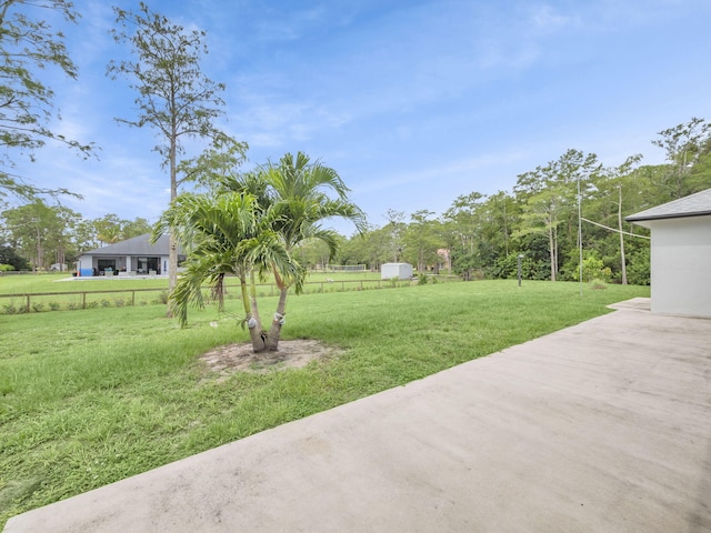 16430 71st Ln N, Loxahatchee, FL 33470 - view of yard with a patio