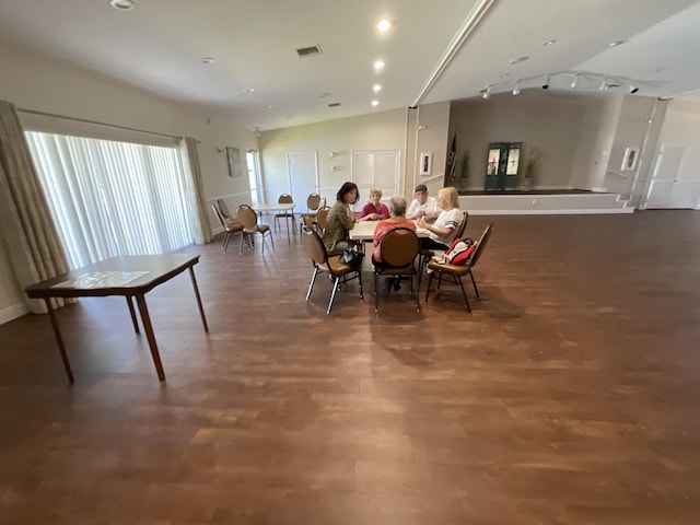 18856 Argosy Dr Unit C, Boca Raton, FL 33496 - dining room featuring wood finished floors