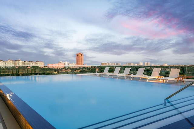220 SE Mizner Blvd Unit 611, Boca Raton, FL 33432 - view of pool with a city view