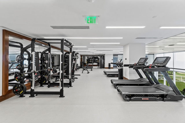 220 SE Mizner Blvd Unit 611, Boca Raton, FL 33432 - view of gym