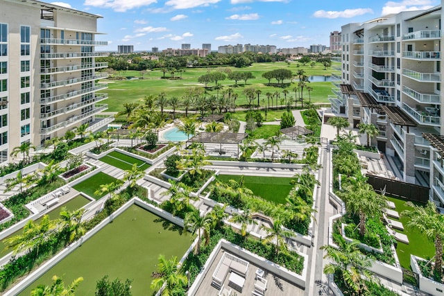 220 SE Mizner Blvd Unit 611, Boca Raton, FL 33432 - view of urban area featuring a golf club, a large body of water, and apartment complex