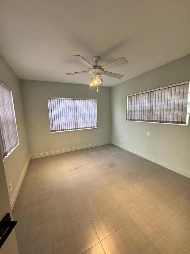 391 SE 15th Ave, Pompano Beach, FL 33060 - unfurnished room with a ceiling fan, carpet, and baseboards