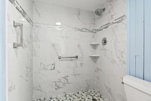 800 NW Fork Rd Unit 9-1, Stuart, FL 34994 - bathroom with toilet and a stall shower