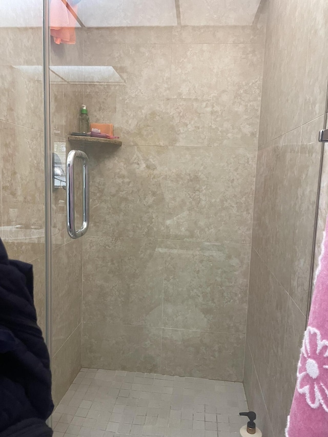 173 Normandy D, Delray Beach, FL 33484 - full bath with a stall shower