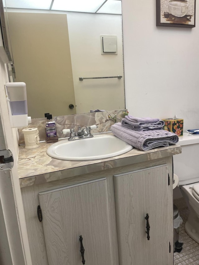 173 Normandy D, Delray Beach, FL 33484 - half bath with vanity and toilet